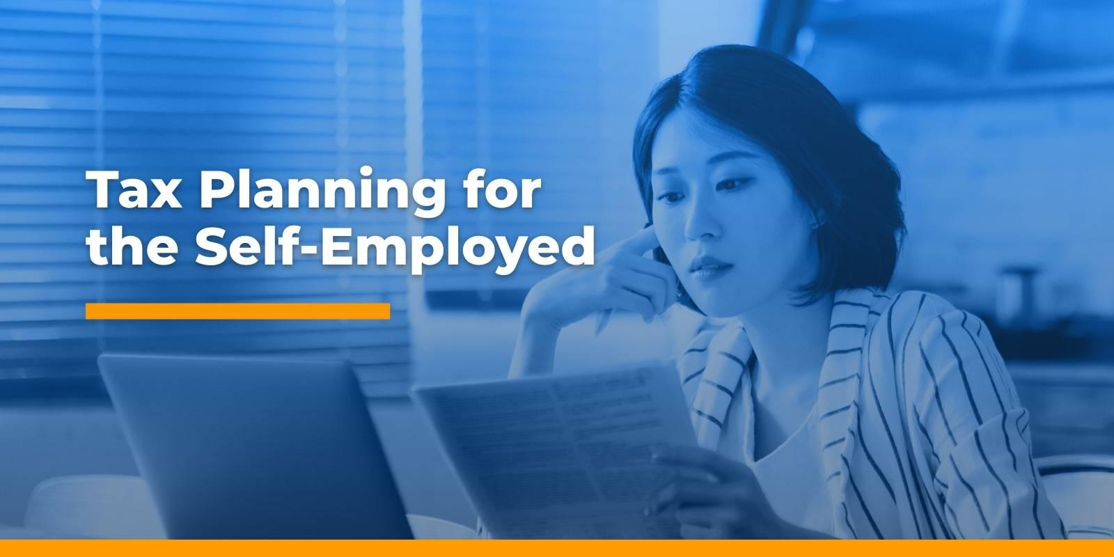 tax planning for the self-employed