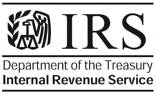 IRS Department of the Treasury Logo