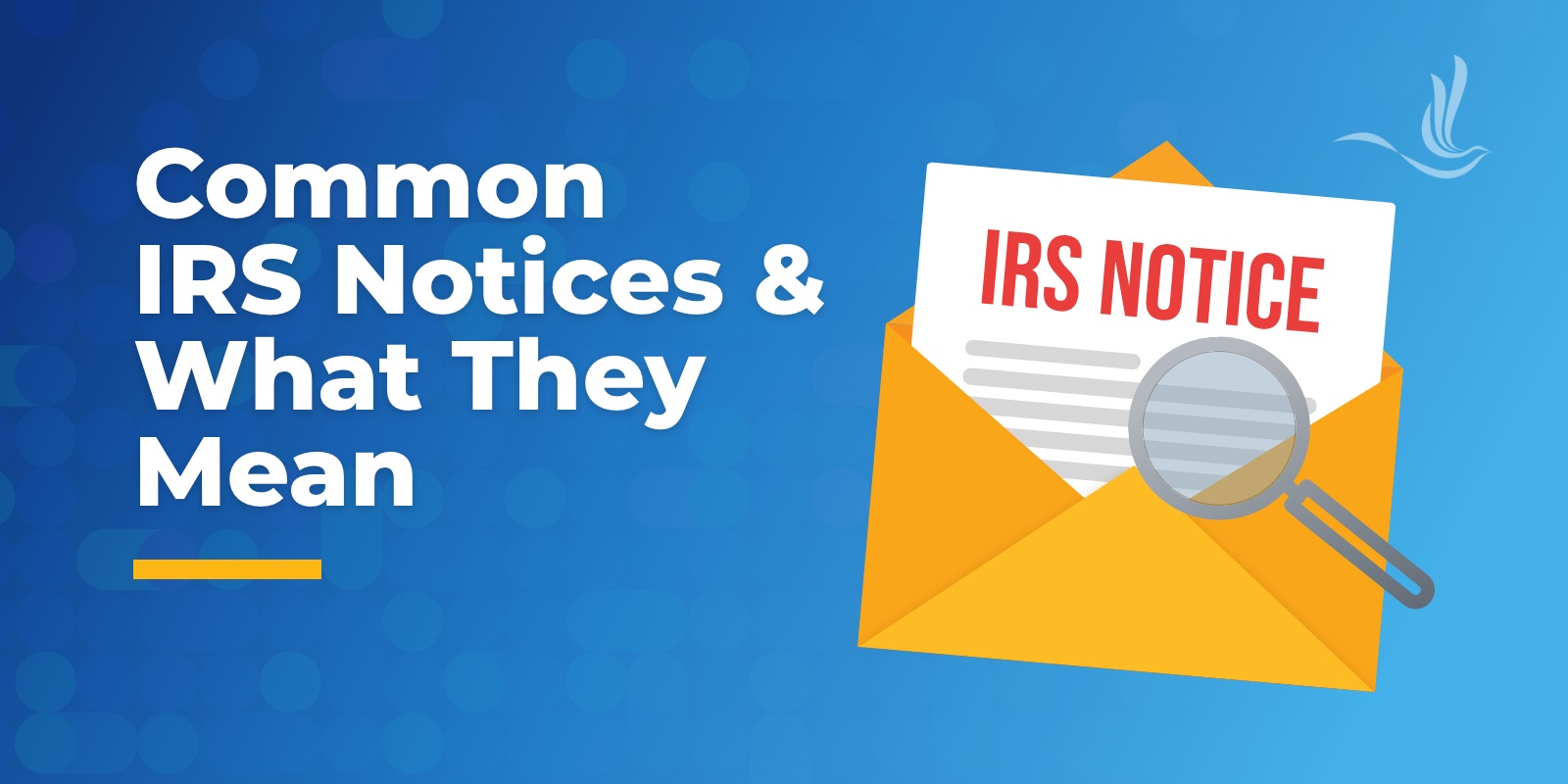 common irs notices and what they mean