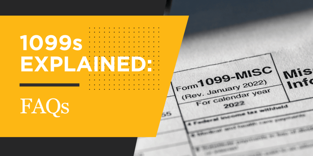 1099s Explained Faqs Optima Tax Relief