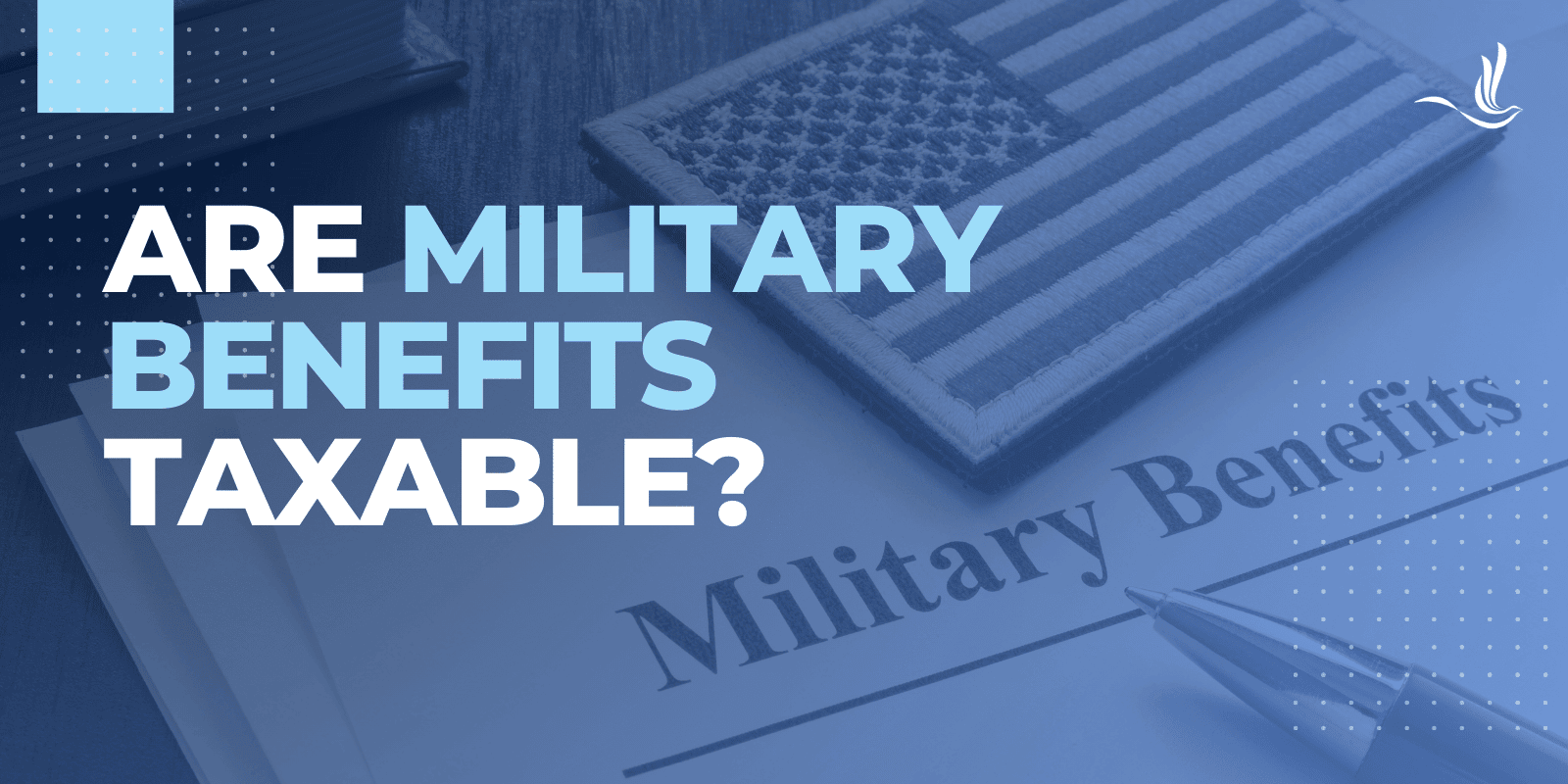 are military benefits taxable