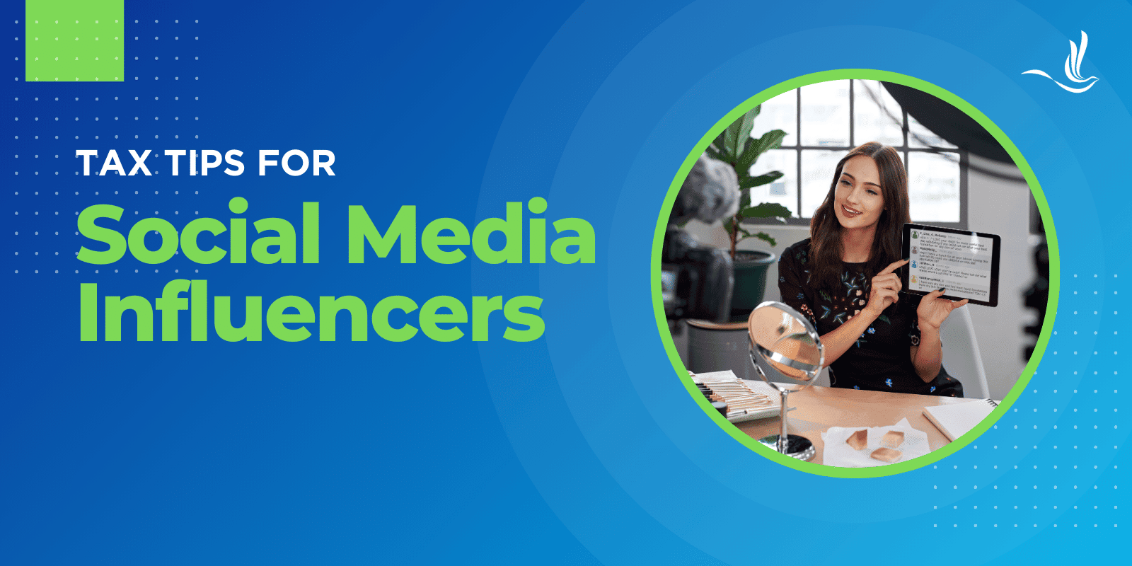 tax tips for social media influencers