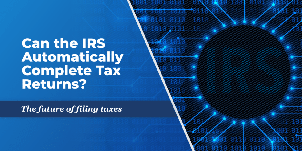 IRS and the future of filing taxes
