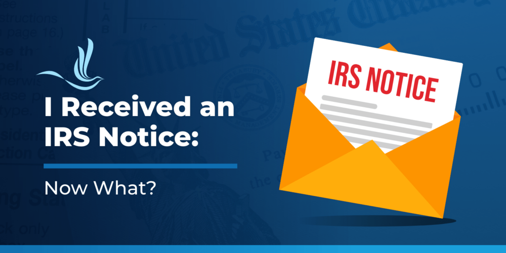 IRS notice, now what?