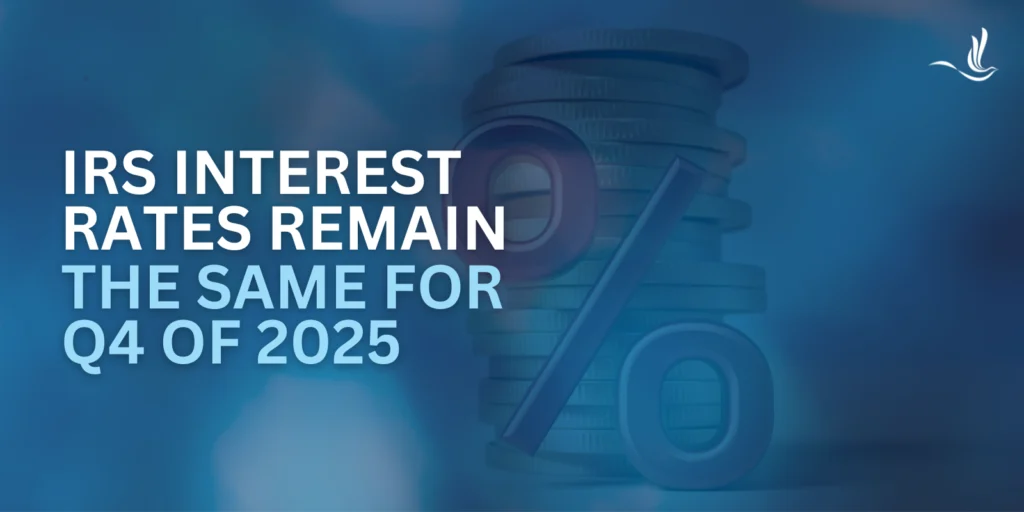 IRS Interest Rates Remain the Same for Q4 2025v