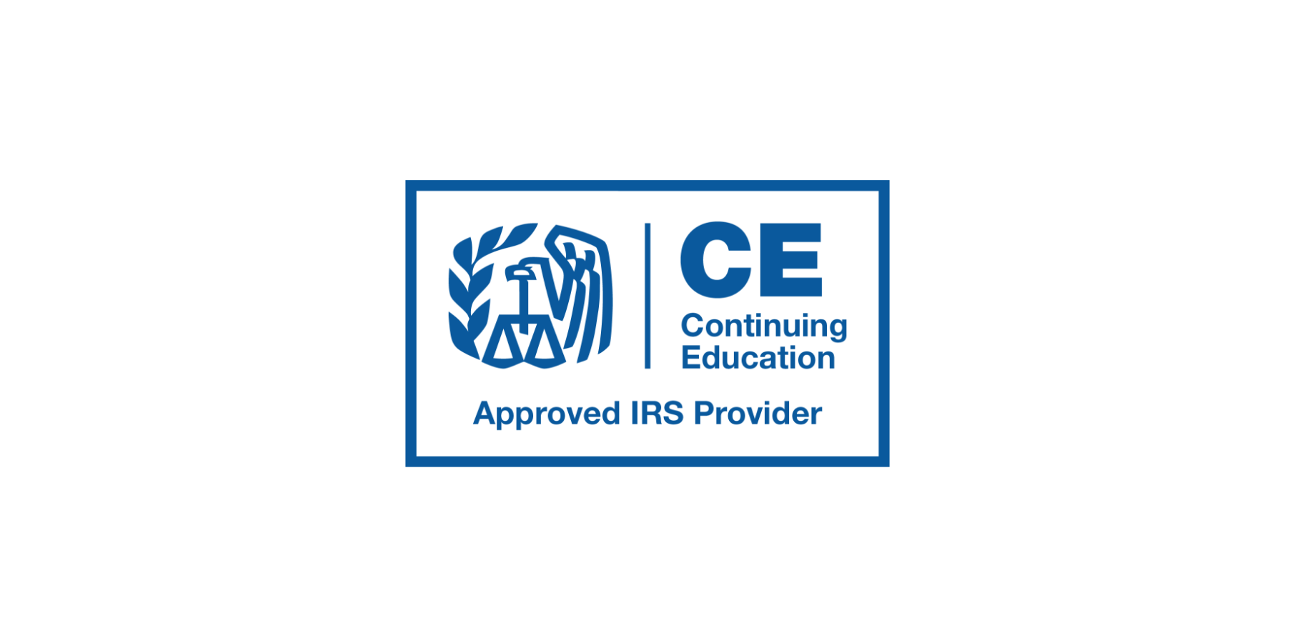 IRS Continuing Education | Approved IRS Provider logo
