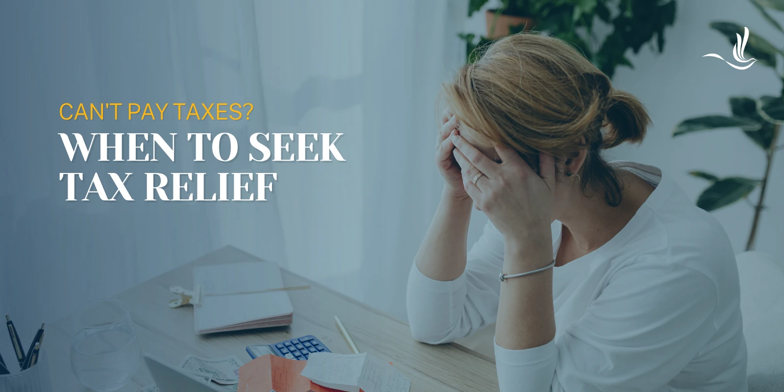 Can’t Pay Taxes? When to Seek Tax Relief 